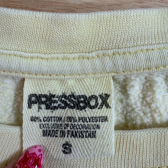 Pressbox Florida State University Seminoles Sweatshirt Men's Yellow - Small - Picture 4 of 7